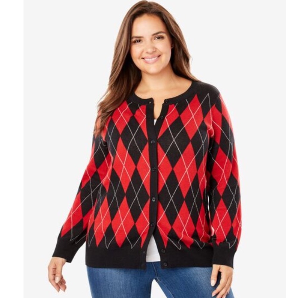 NWT 18/20 long sleeve cardigan